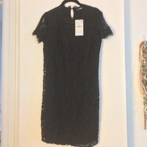 🆕 Zara black lace short sleeve dress